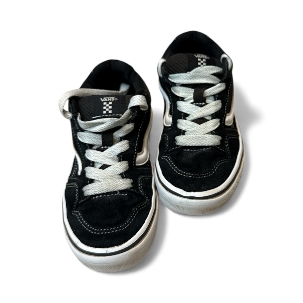 Vans Caldrone Skate Shoe youth 1.5 Suede lows black 90’s inspired